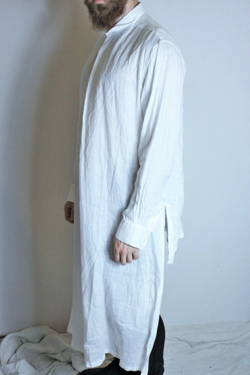 Yohji Yamamoto Yohji Yamamoto SS16 Replica (SS94) Long Linen Shirt Size US L / EU 52-54 / 3 - 5 Thumbnail