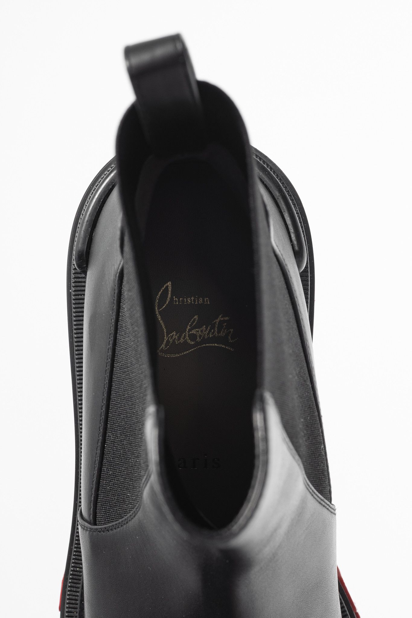 Christian Louboutin Christian Louboutin Marchacroche Dune Leather Chelsea Boots Size US 9.5 / IT 39.5 - 10 Thumbnail
