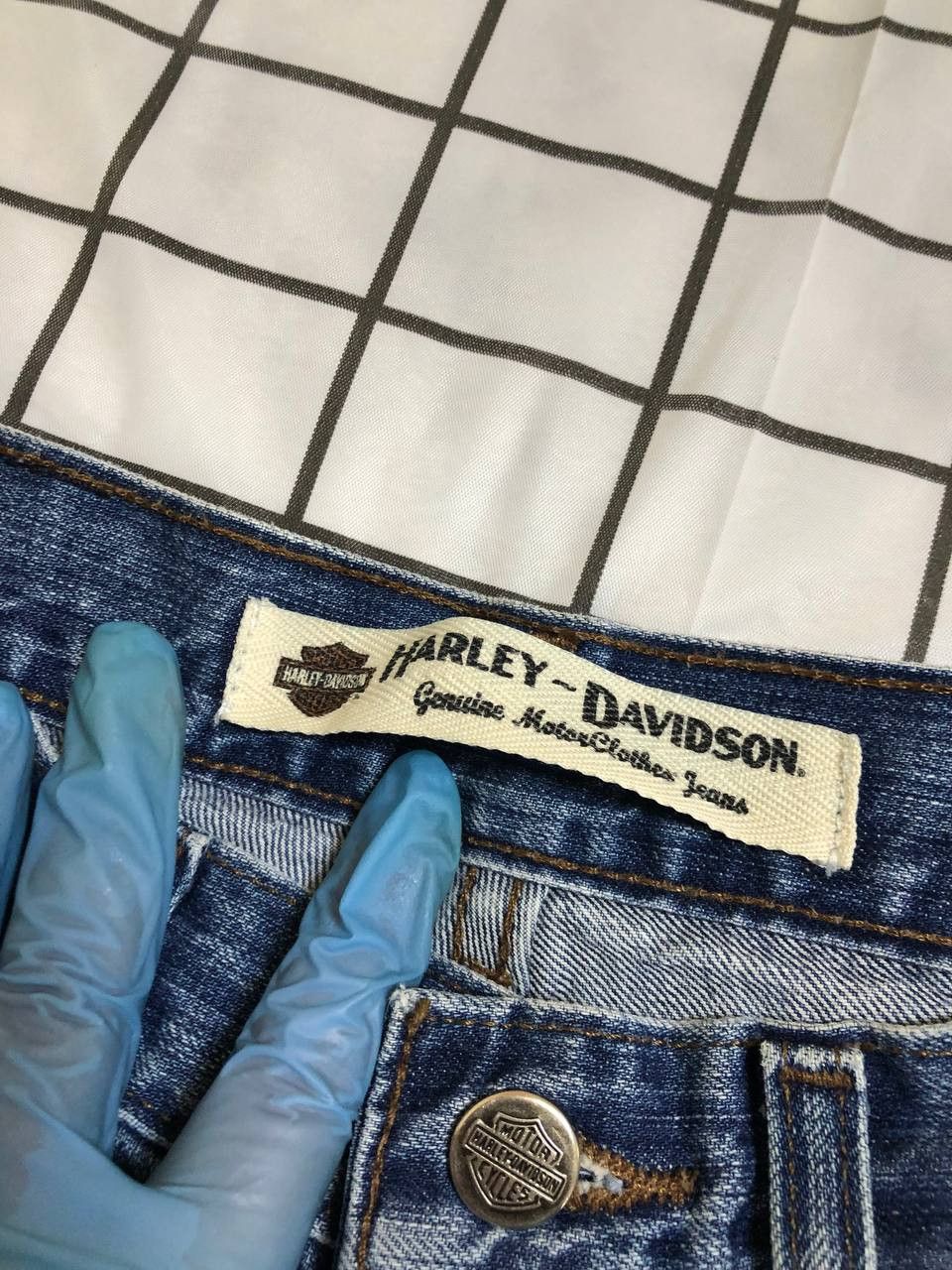 Harley Davidson Harley-Davidson Vintage Relaxed Leg Jeans Size US 28 / EU 44 - 13 Thumbnail