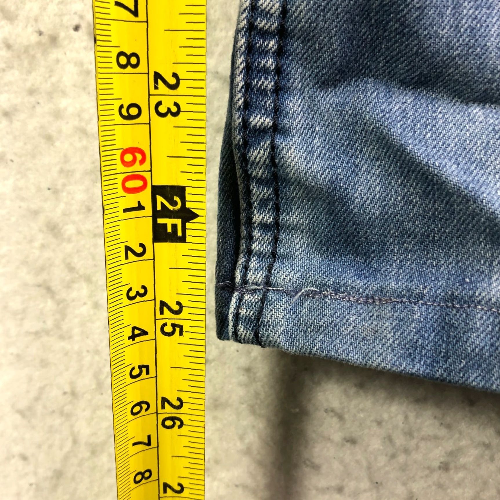 Vintage El General Mid Rise Straight Leg Jeans Mens Size 36 Medium Wash Blue Denim Cotton Size US 36 / EU 52 - 3 Thumbnail