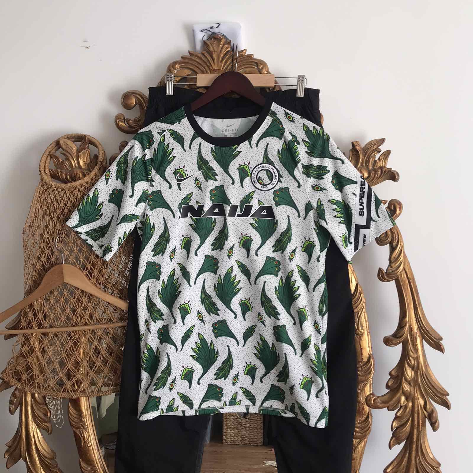 Nike Soccer Jersey Nigeria Football Federation 2020 Soccer Jersey Nike y2k Grailed