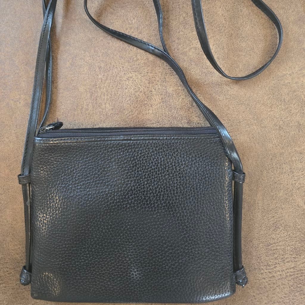 Brighton Brighton Small Crossbody Bag Black Textured Size ONE SIZE - 2 Thumbnail