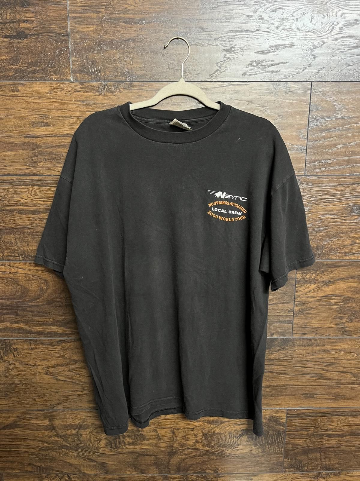 Designer Vtg Nsync No Strings Attached T-shirt 2000 World Tour Crew Size US XL / EU 56 / 4 - 1 Thumbnail