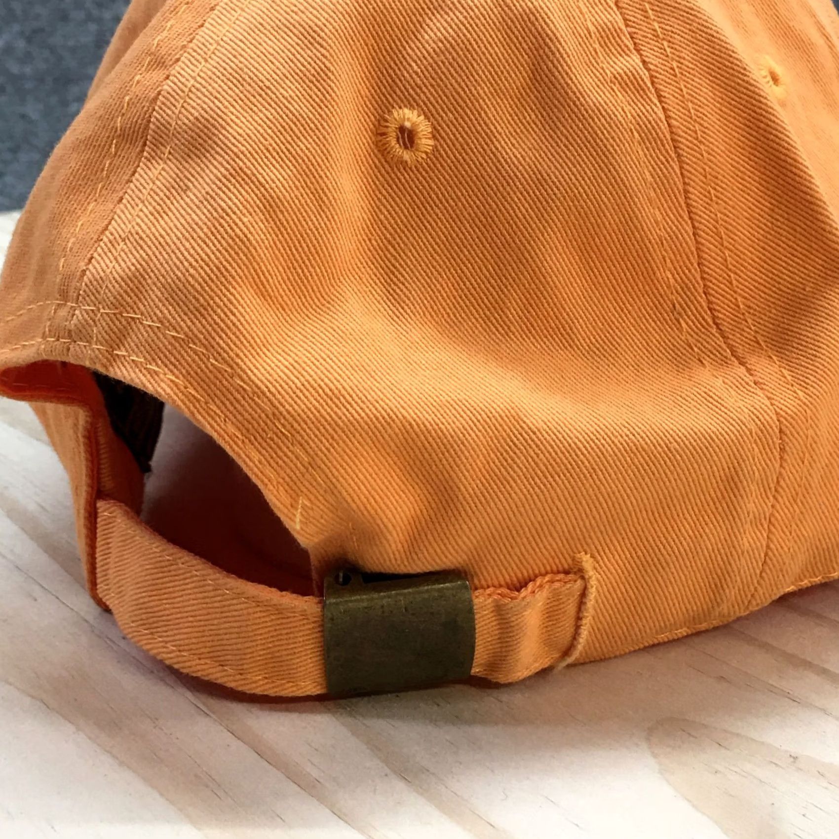 Hunter Pineapple Baseball Cap Hat Mens OS Orange Adjustable Embroidered City Hunter Size ONE SIZE - 7 Thumbnail