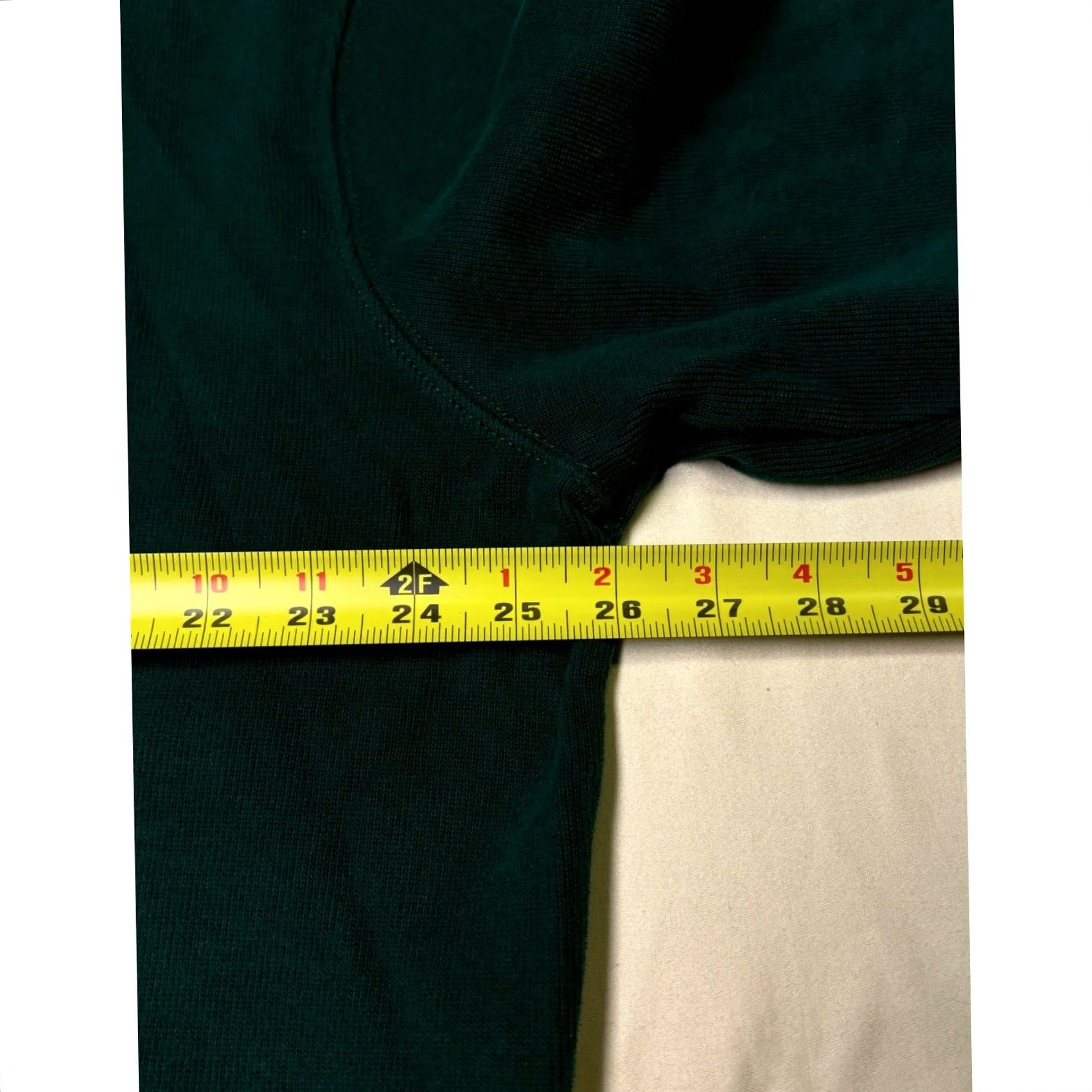 Polo Ralph Lauren Polo Ralph Lauren Mens Green Quarter Zip Pullover Sweatshirt XL Mock Neck Knit Cotton Waffle-Knit Long Sleeve Polo Pony Classic Preppy Golf Size US XL / EU 56 / 4 - 7 Thumbnail