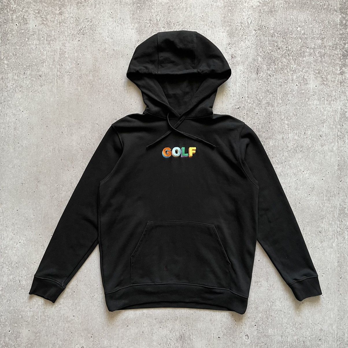 Golf Wang Golf 3d logo black hoodie Grailed