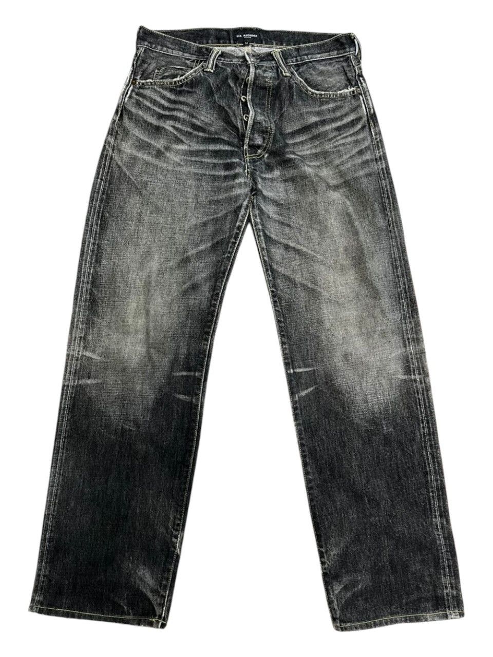 Japanese Brand Japanese Brand US Boarder Kixx Selvedge Jeans Size US 33 - 1 Thumbnail