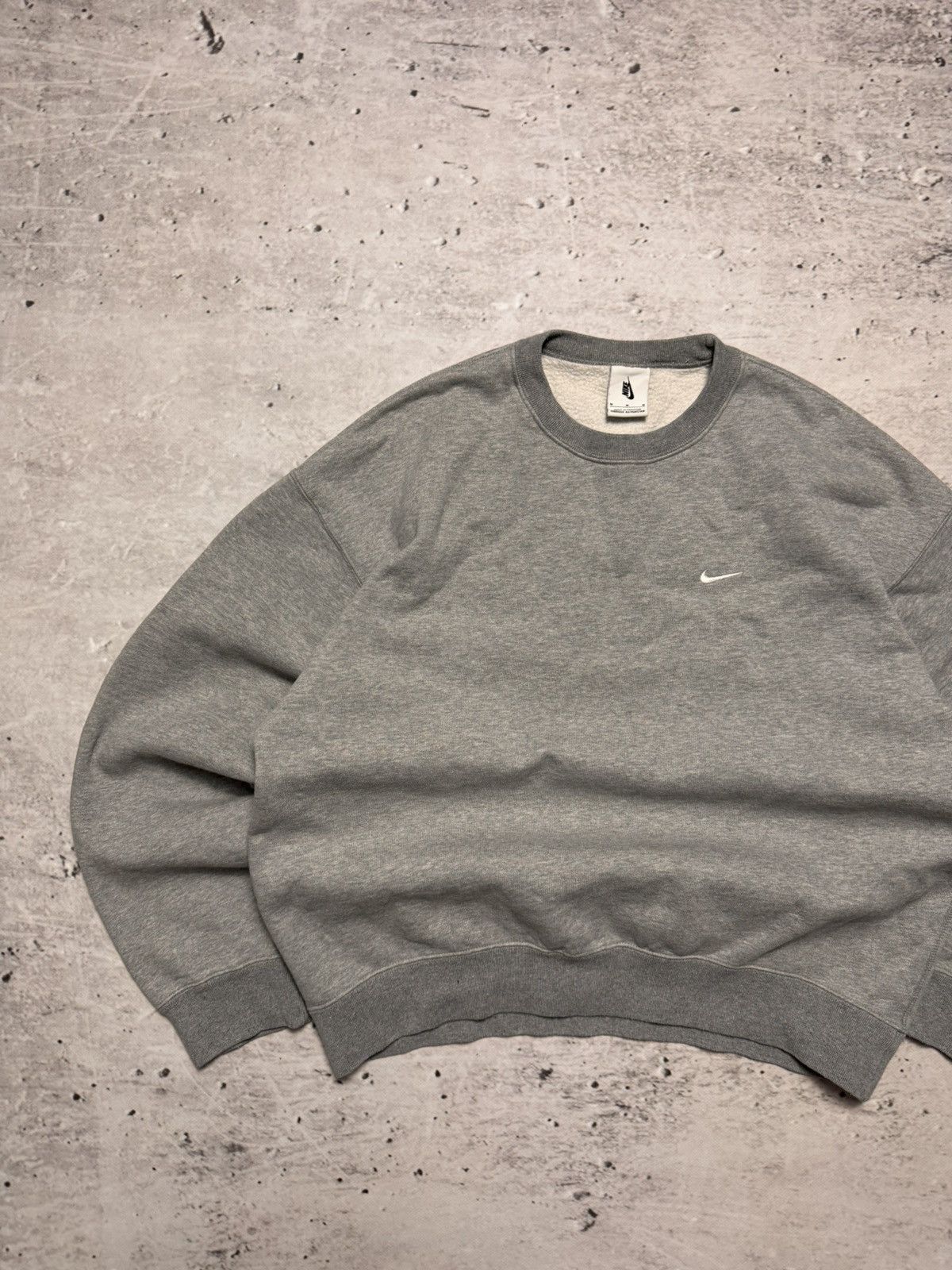Nike × Vintage NIKE VINTAGE BASIC LOGO OVERSIZE BOXY SWEATSHIRT Size US M / EU 48-50 / 2 - 2 Thumbnail