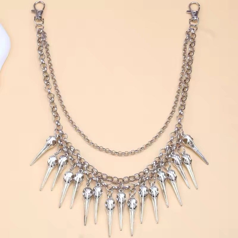 Other Punk Layered Spike Waist Pant Chain Size ONE SIZE - 3 Thumbnail