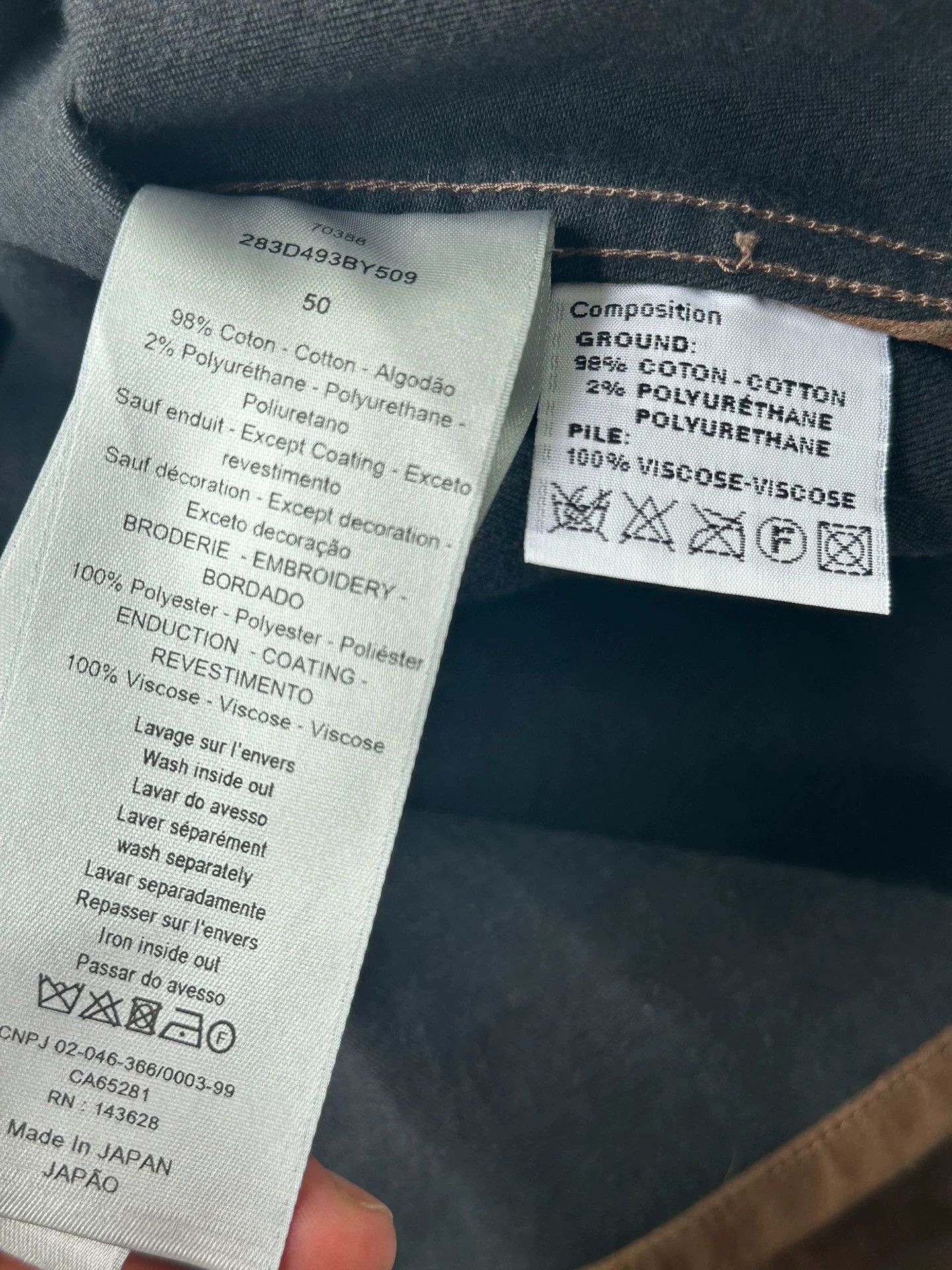 Dior Dior x Travis Scott Embroidered Velvet Jacket Size US M / EU 48-50 / 2 - 3 Thumbnail