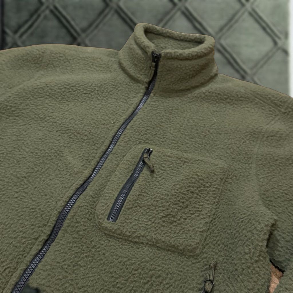 Vintage Wellen Fleece Jacket Zip Up Windsurf Green Olive Sz Small Mens Jacket Fleece Green Olive Wellen Windsurf 90s/2000s style Size US S / EU 44-46 / 1 - 1 Thumbnail