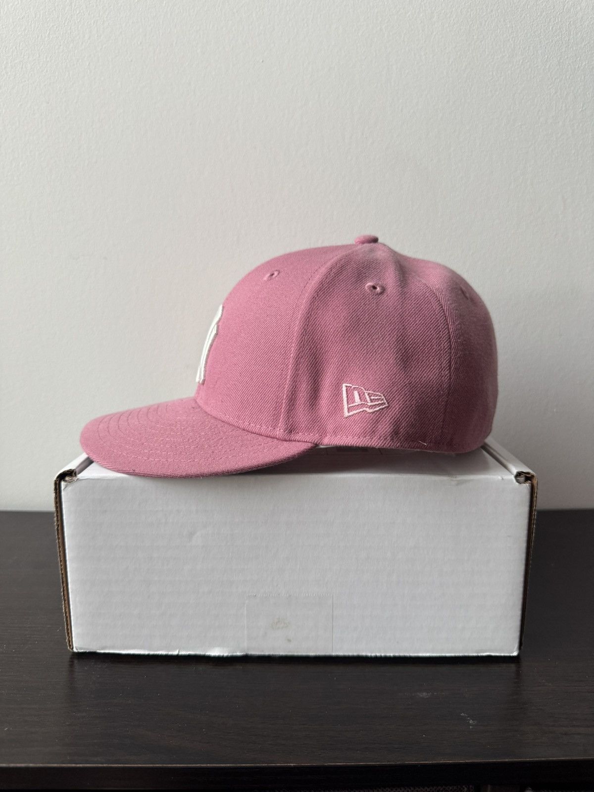 Aime Leon Dore × New York Yankees Pink 7 1/2 Aime Leon Dore x Yankee fitted Size ONE SIZE - 4 Thumbnail