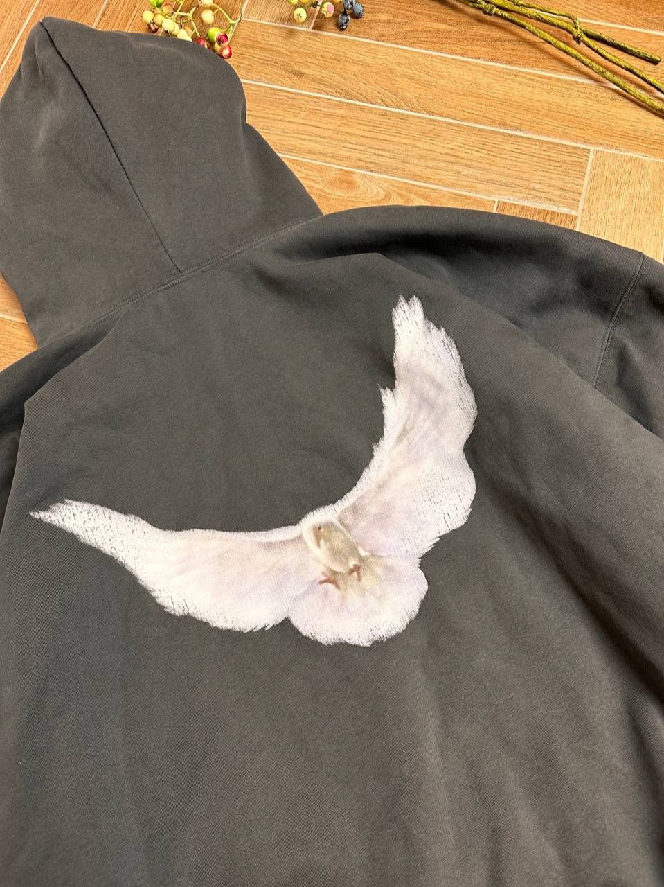 Balenciaga × Gap × Kanye West Yezzy Gap By Balenciaga Dove Hoodie Size US M / EU 48-50 / 2 - 6 Thumbnail