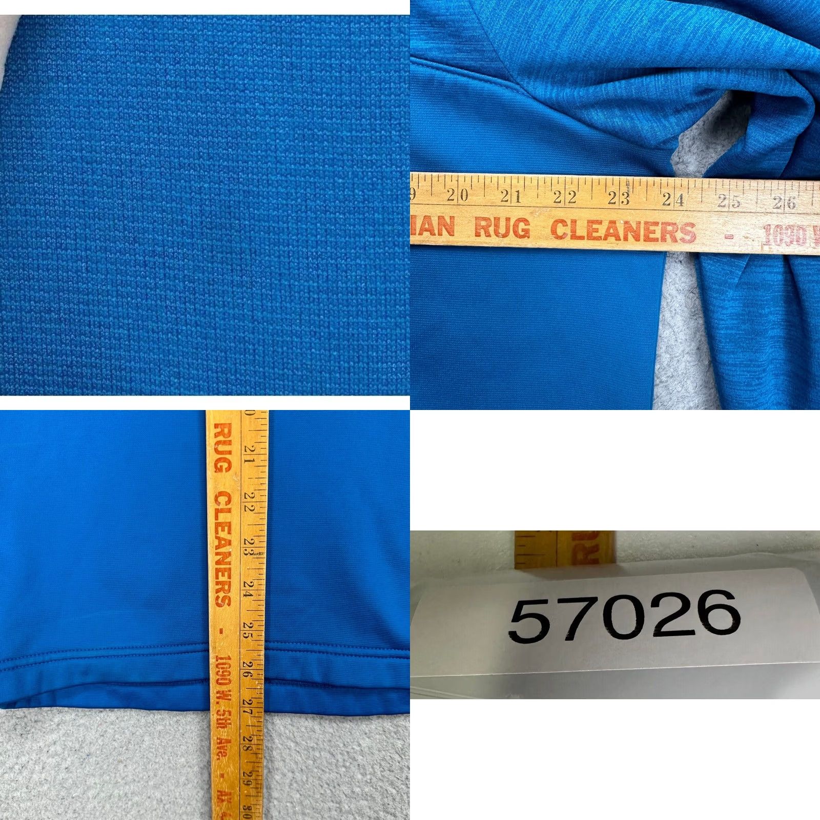 Under Armour Under Armour Sweater Men Large Blue Fleece Lined Quarter Zip Pullover Sweatshirt - - Retail Mens Size 44 Size US L / EU 52-54 / 3 - 8 Thumbnail