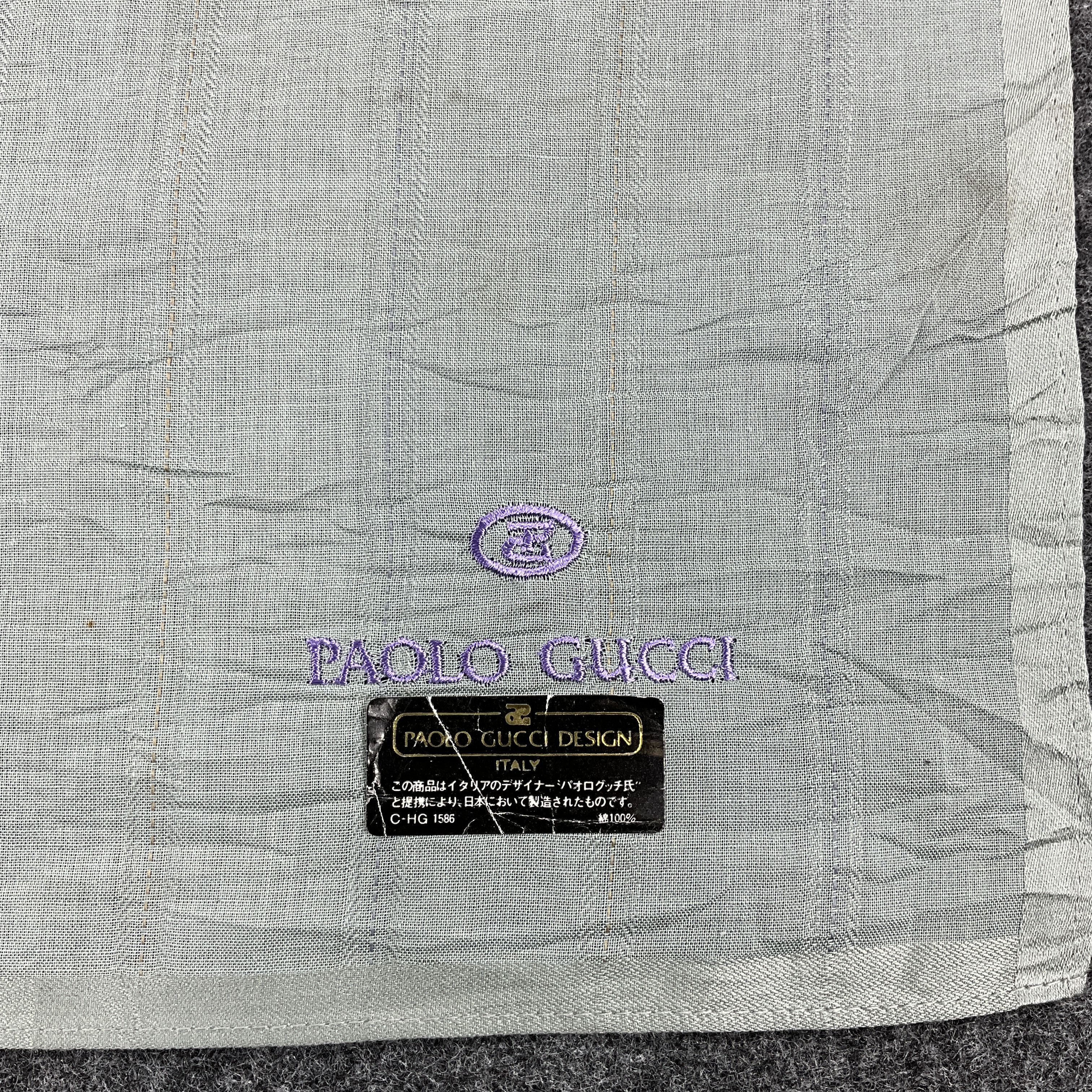 Paolo Gucci Paolo Gucci Handkerchief / Bandana / Neckerchief B059 Size ONE SIZE - 4 Thumbnail