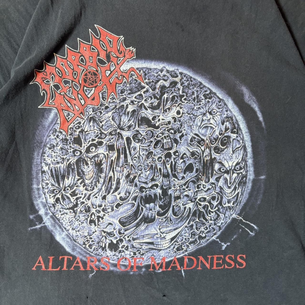 Anvil Vintage Morbid Angel Altars Of Madness Band Tee Size US XXL / EU 58 / 5 - 2 Thumbnail