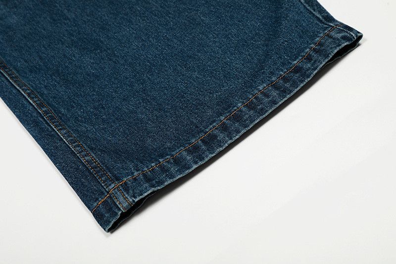 Jean American retro blue curved jeans for men Size US 32 / EU 48 - 6 Thumbnail