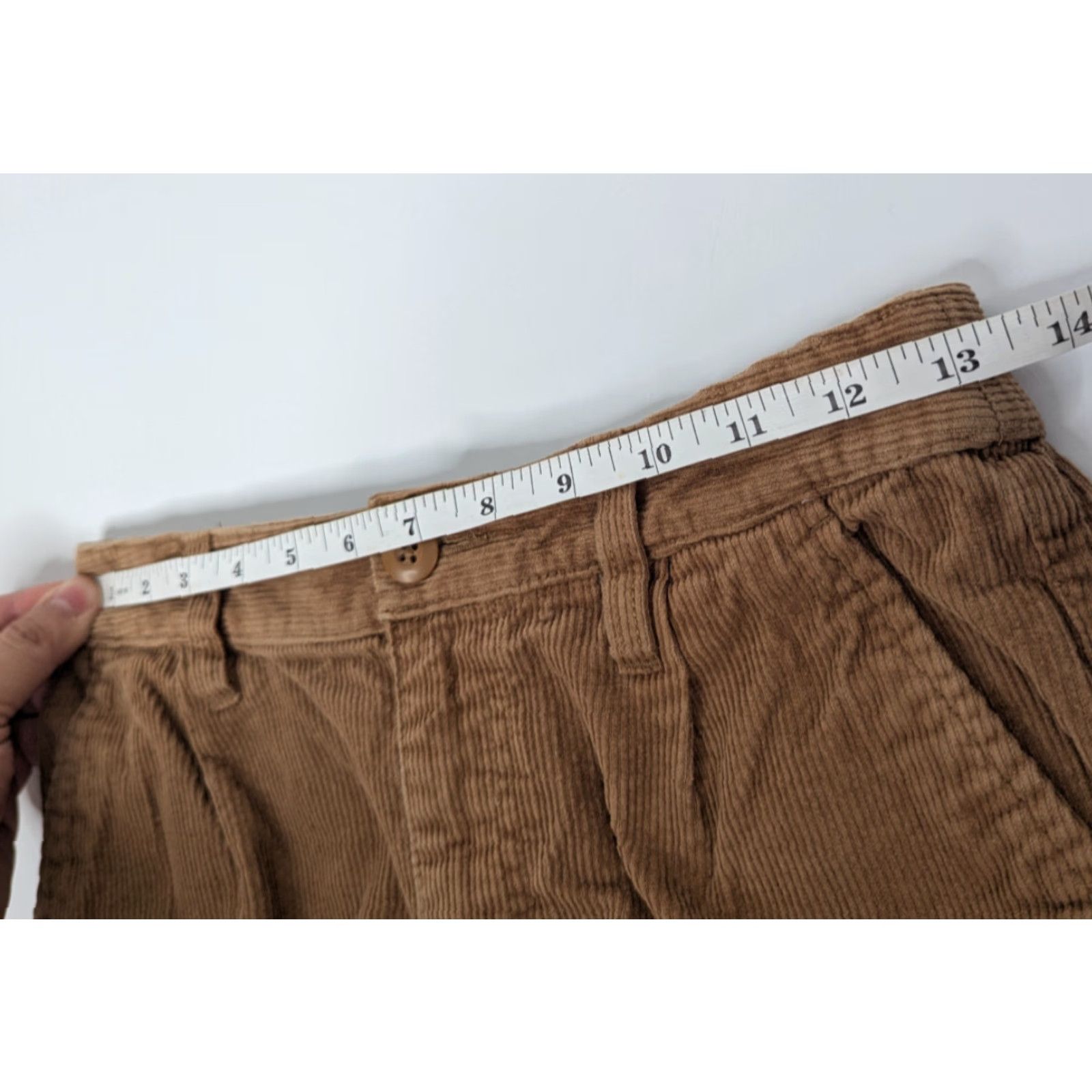 Vans Vans Pants Women's 26 Khaki Tan Brown Corduroy High Waist Pants Skater Y2K Size 26" / US 2 / IT 38 - 7 Thumbnail