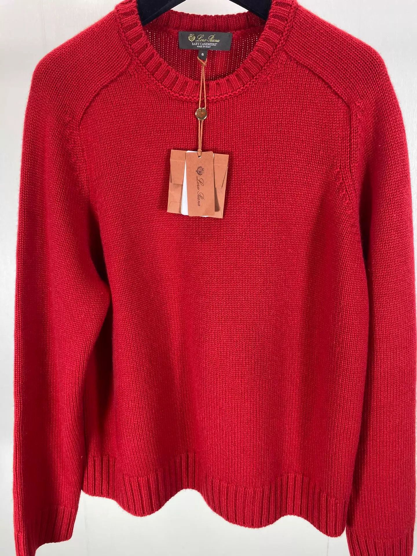 Loro Piana Loro Piana Red Parksville Saddle-Shoulder C Cashmere S 99WT Size S / US 4 / IT 40 - 2 Thumbnail