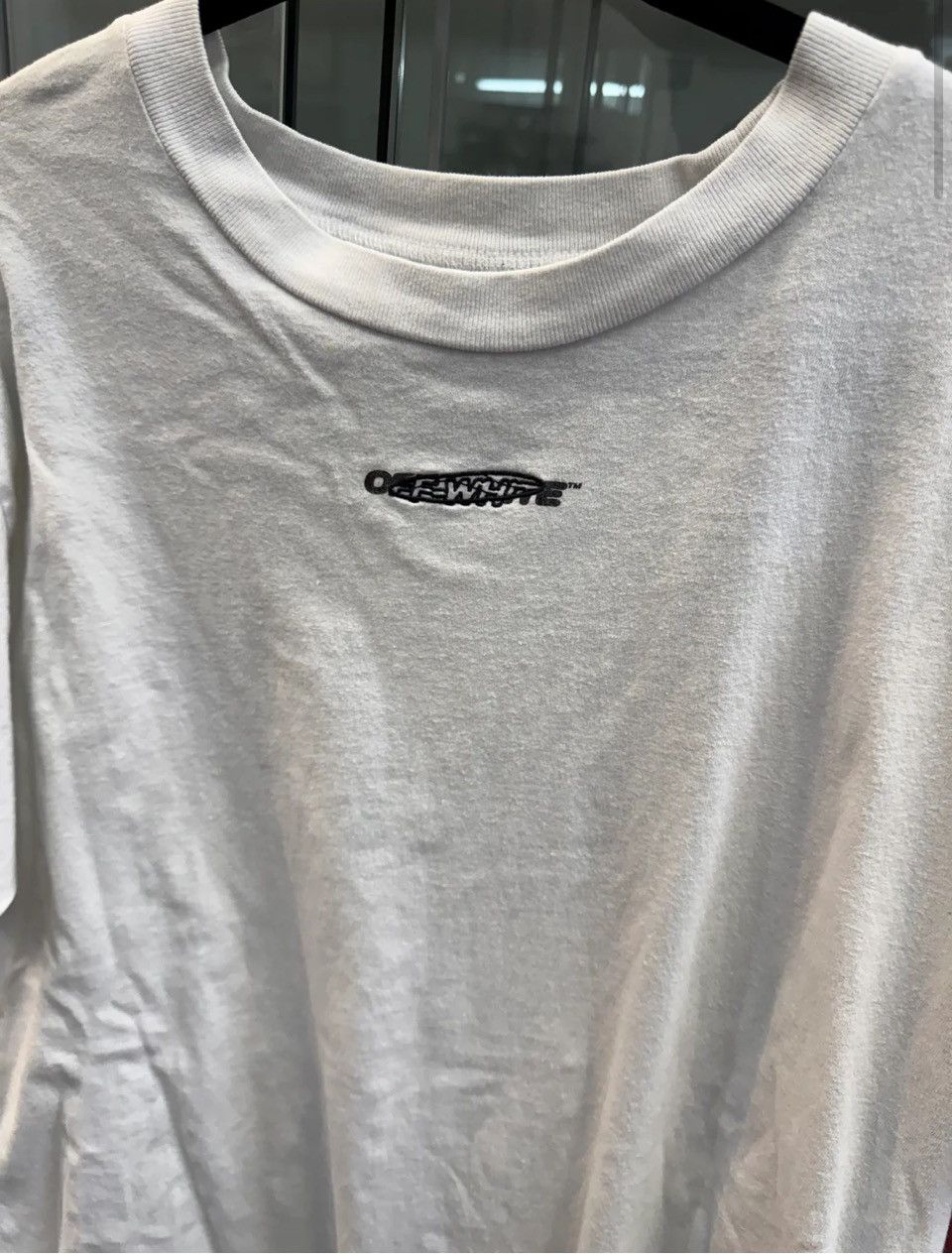 Off-White Off-White “Barrel Worker” Tee Size US XL / EU 56 / 4 - 4 Thumbnail
