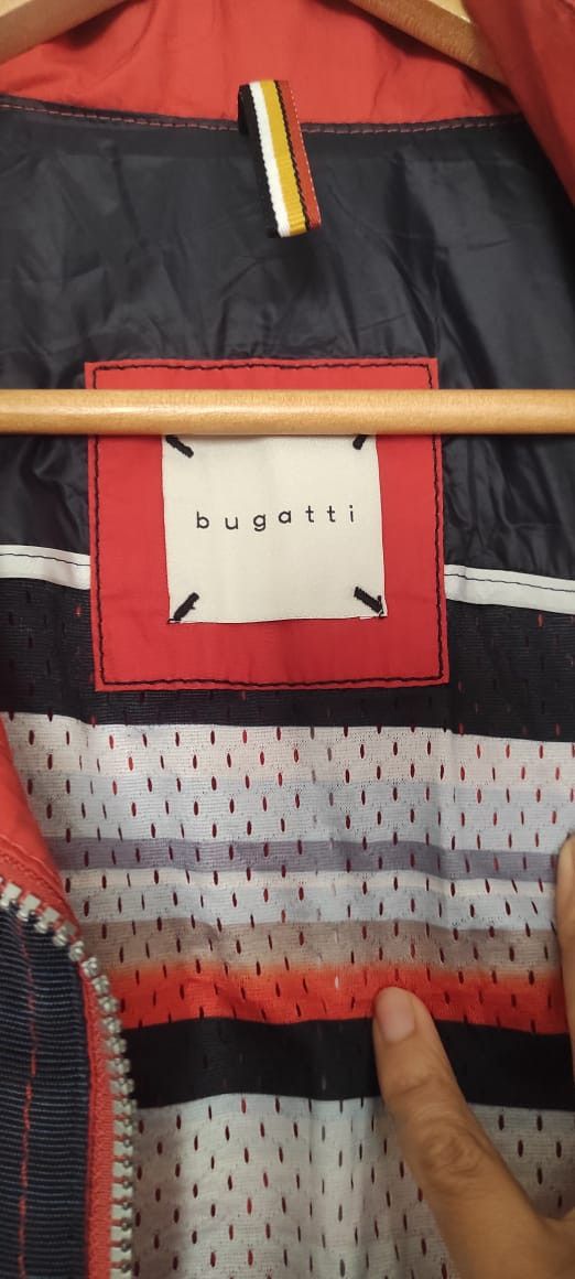 Bugatti BUGATTI Light Orange Jacket Full Zip 4 Pockets Made Germany Size M / US 6-8 / IT 42-44 - 6 Thumbnail