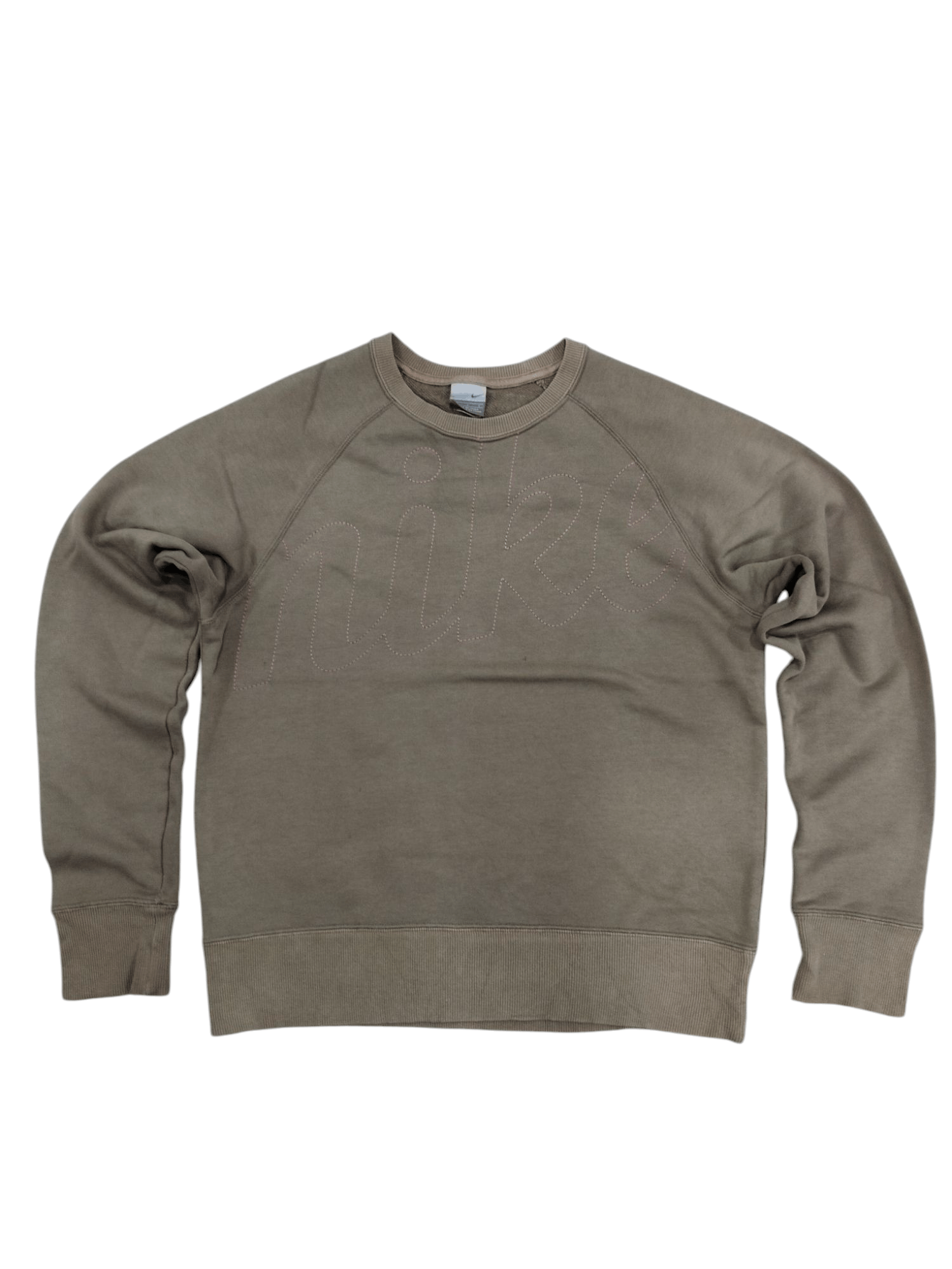 Nike × Vintage Vintage Y2K Nike Embroidery Word Sweatshirt Size US M / EU 48-50 / 2 - 1 Thumbnail