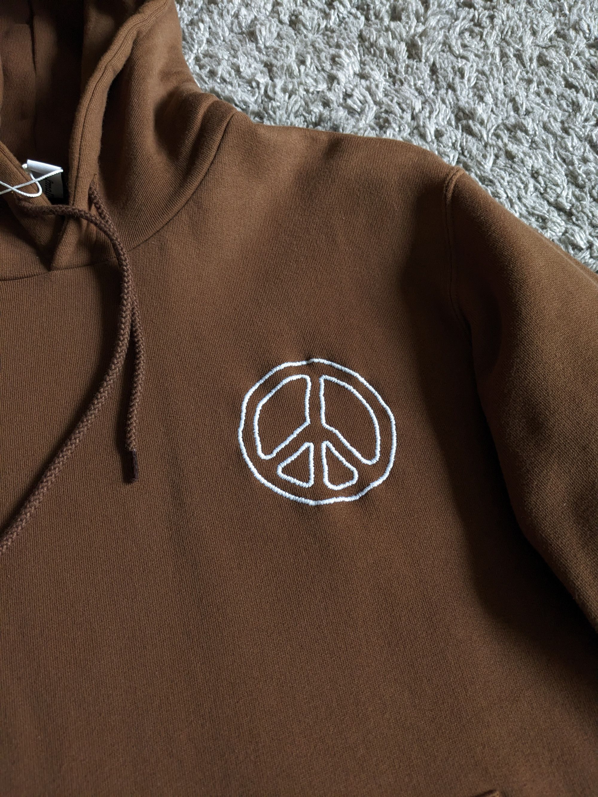Other Reception Hooded Sweat Fleece Embroidered - chocolate brown Size US S / EU 44-46 / 1 - 6 Thumbnail