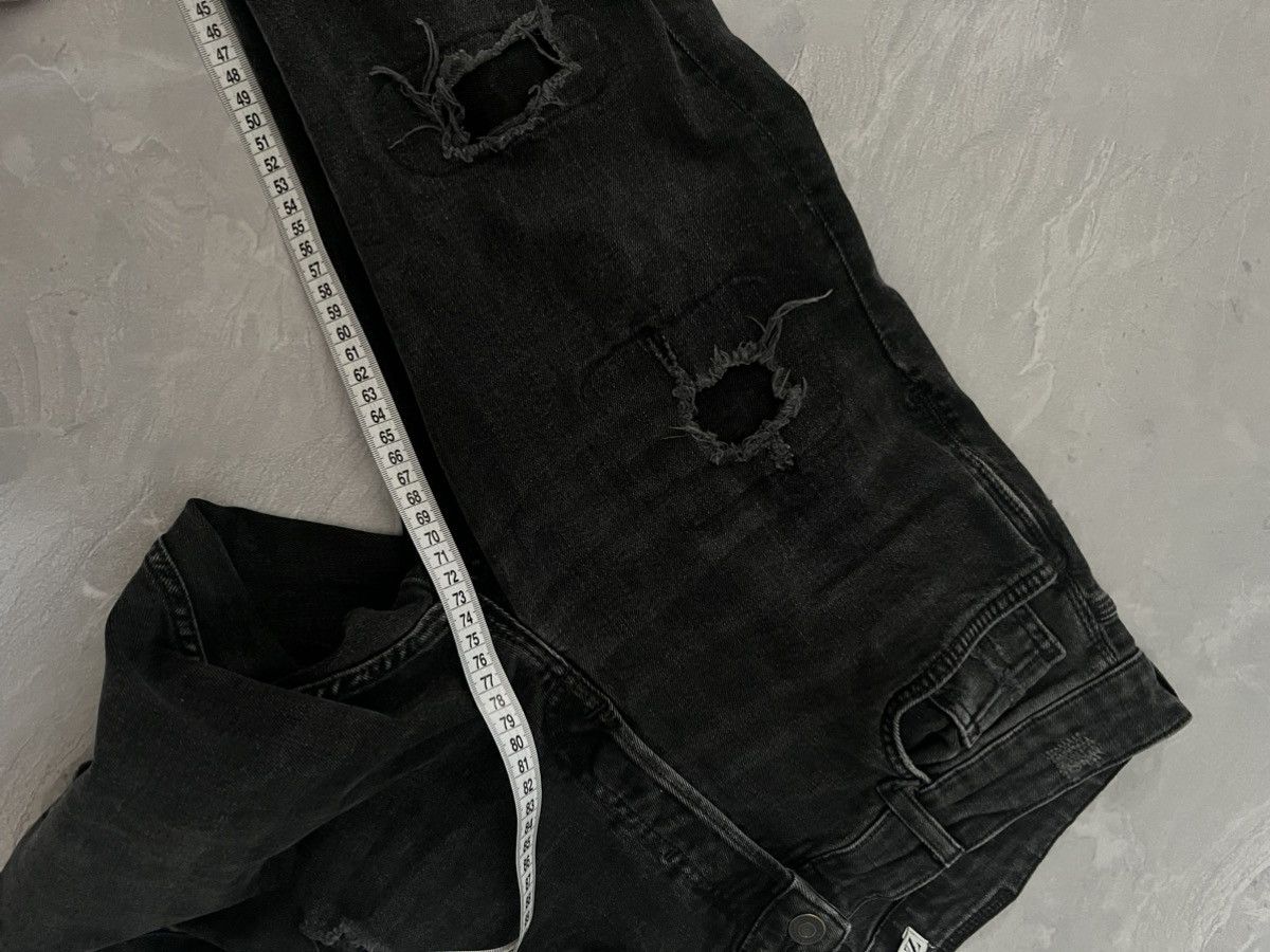 Japanese Brand Slim Distressed Bullet Japan Vibe / Number Nine Style Glam Size US 31 - 9 Thumbnail