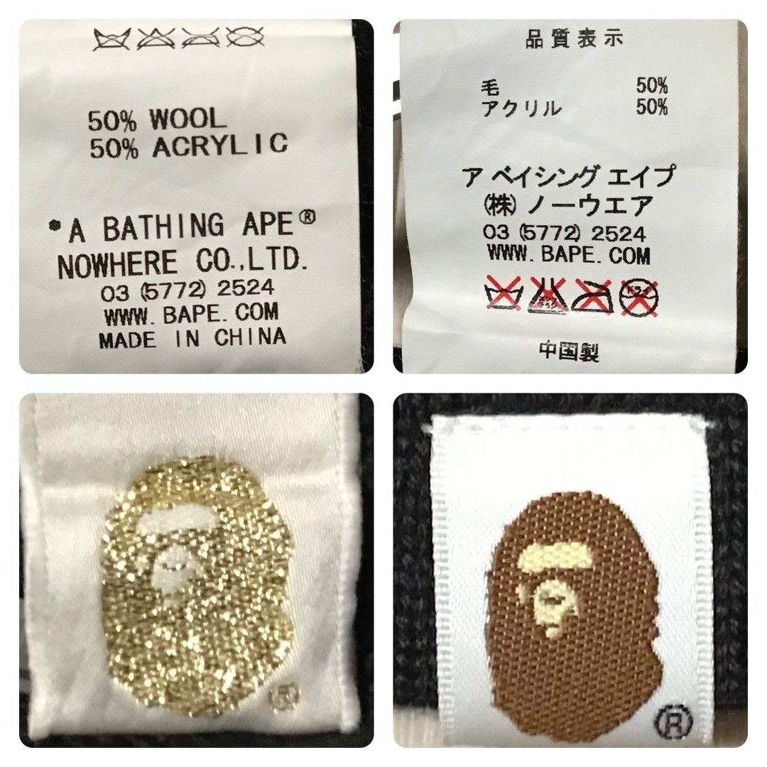 Bape × Nigo BAPE STA LOGO beanie knit cap a bathing ape star NIGO Size ONE SIZE - 6 Thumbnail