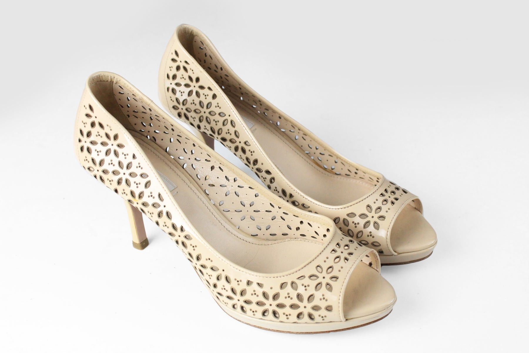 Prada Prada Heels Shoes Women's EUR 37 Size US 7 / IT 37 - 1 Thumbnail