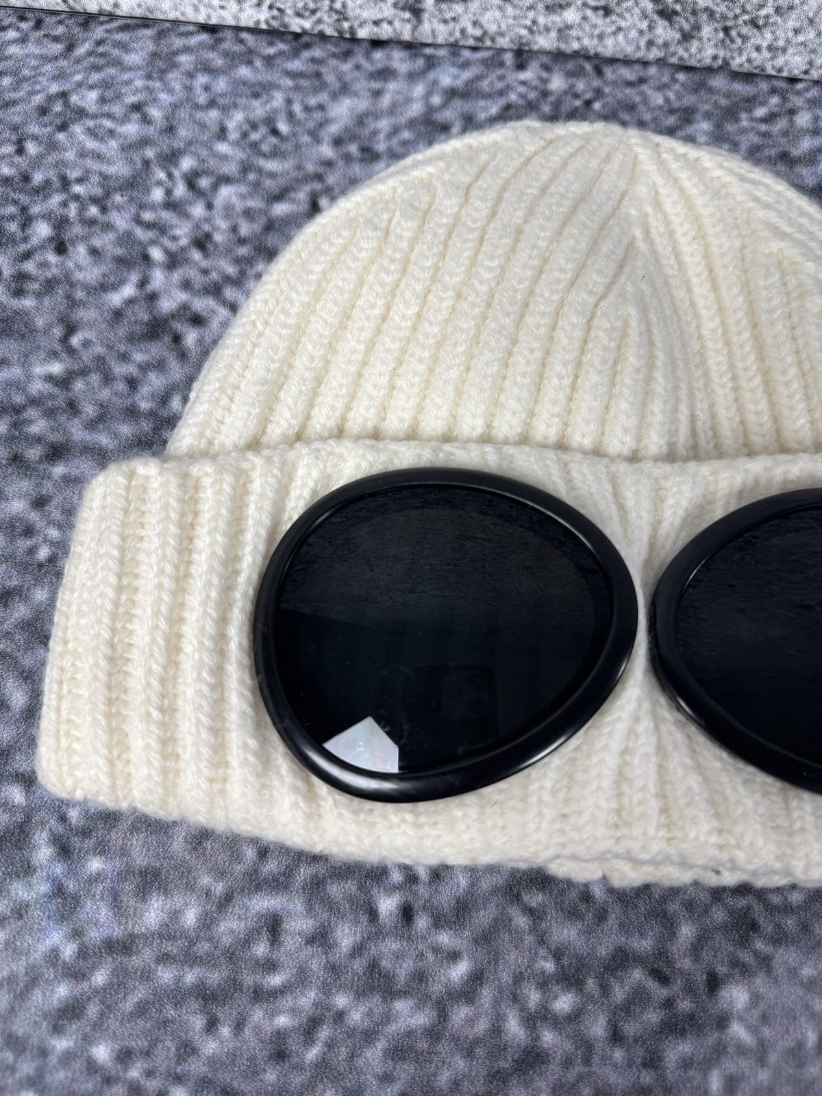 Men's CP Company Beanie Wool Hat Casual Made in Italy