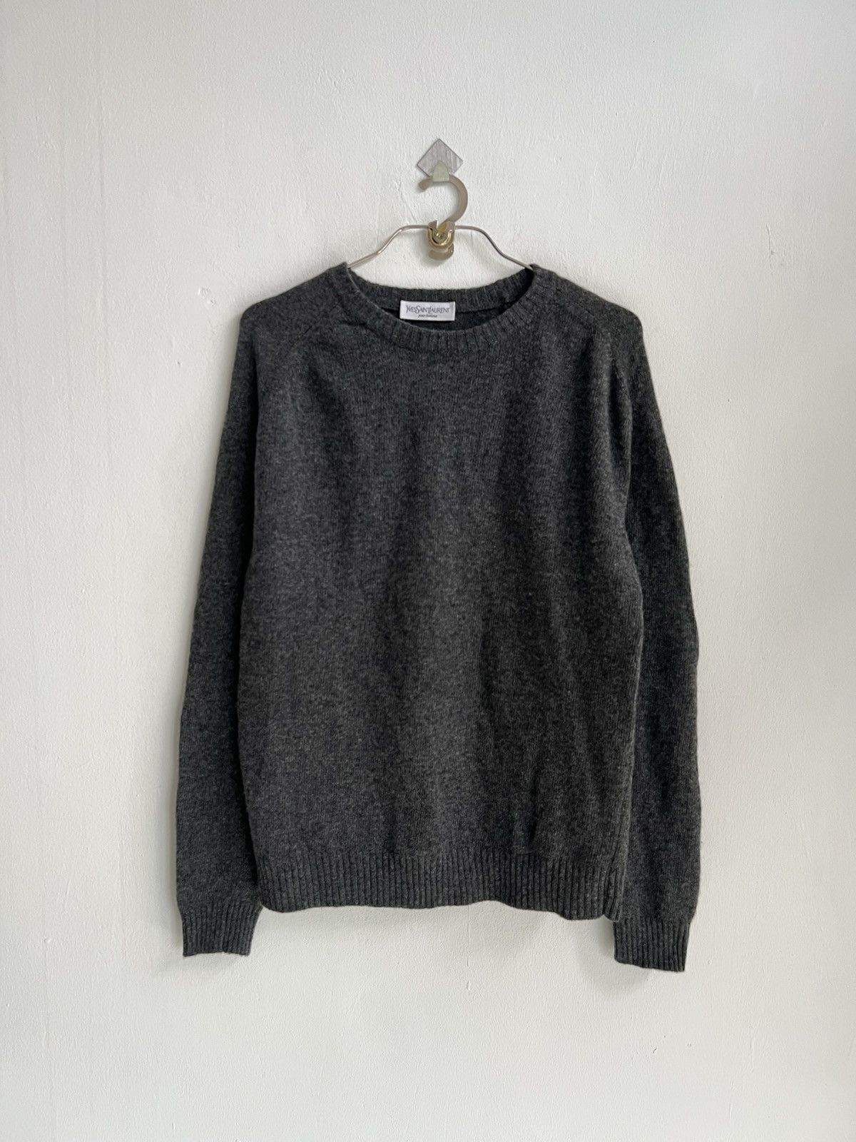 Yves Saint Laurent Yves Saint Lauren Pour Homme Cashmere Regular Fit Sweater Size US L / EU 52-54 / 3 - 1 Thumbnail