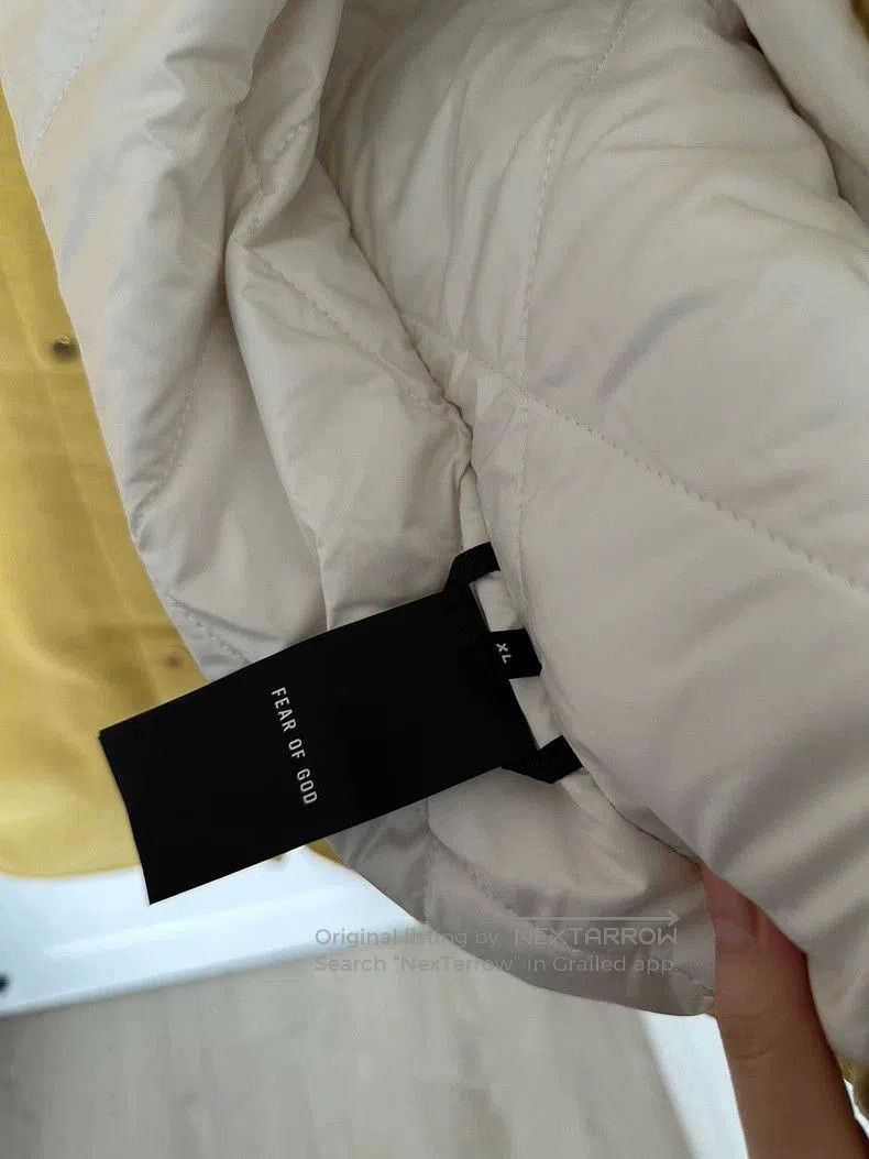 Fear of God Fear of God 6th Yellow Suede Shirt Jacket. Size US XL / EU 56 / 4 - 7 Thumbnail