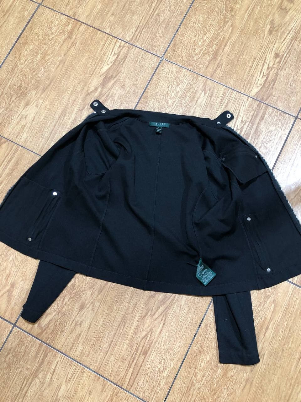 Polo Ralph Lauren vintage Y2K Lauren Ralph Lauren jacket black Streetwear Size S / US 4 / IT 40 - 15 Thumbnail