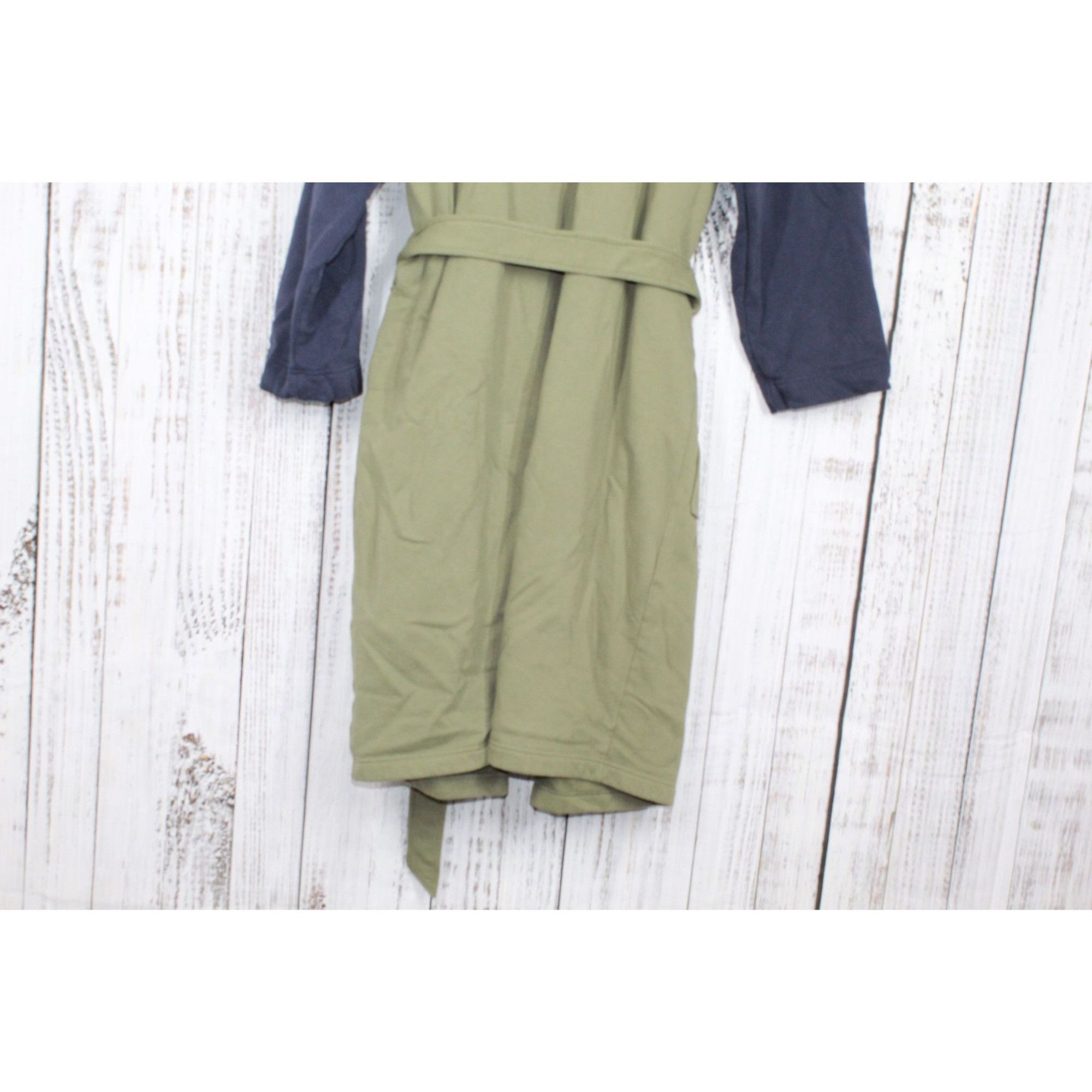 L.L. Bean LL Bean Men's Green Navy Unlined 1912 Robe Size ONE SIZE - 6 Thumbnail