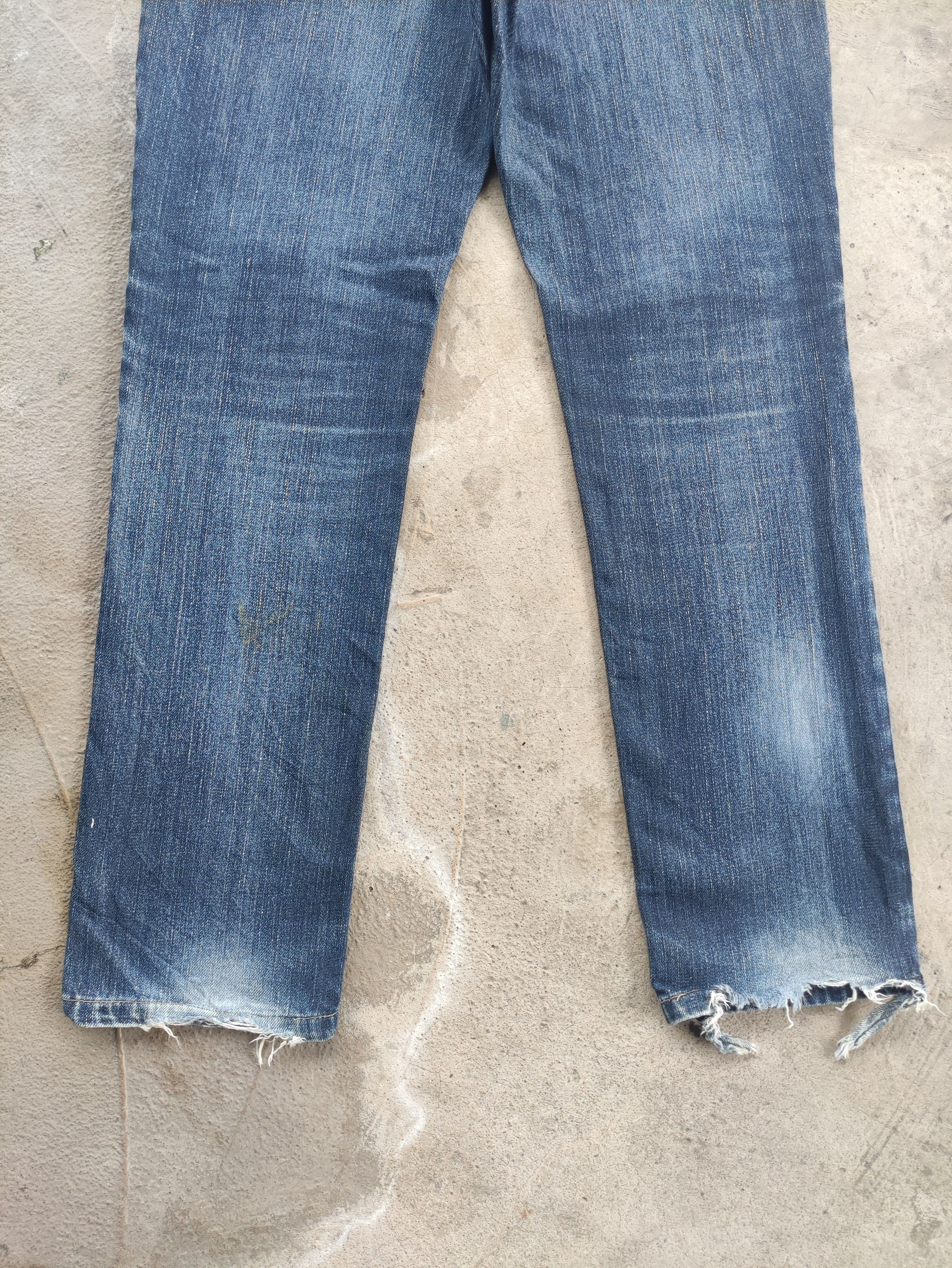 Edwin Vintage Edwin Distressed Faded Jean Denim Pants W33 Size US 33 - 11 Thumbnail