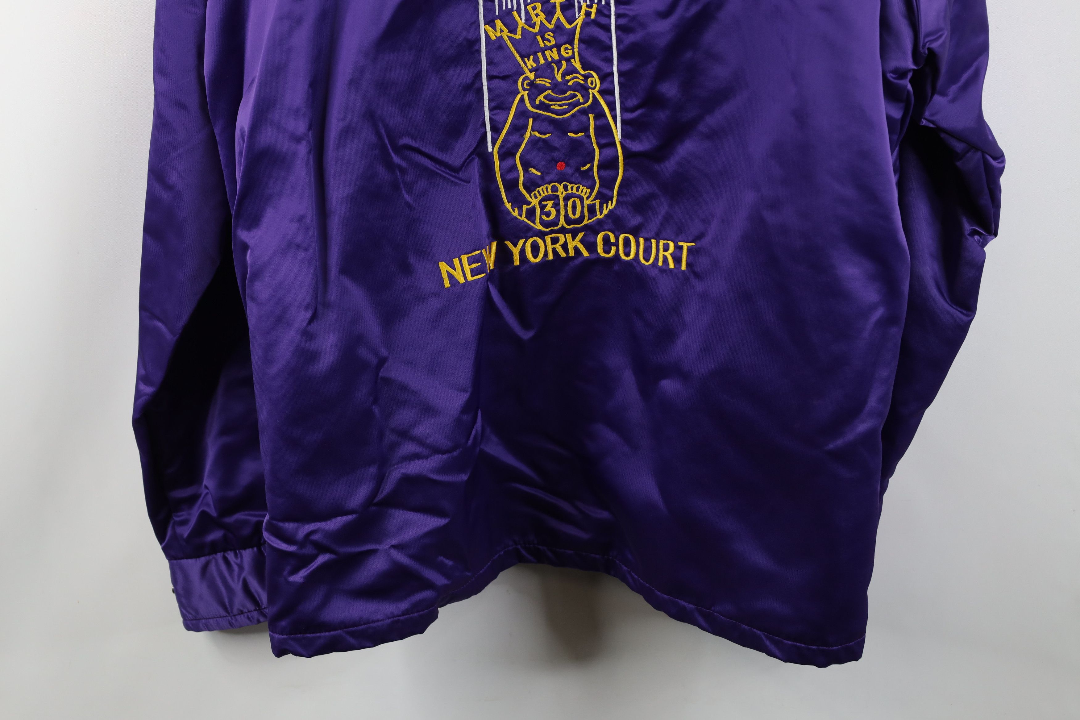 Vintage Vintage 70s Royal Order of Jesters New York Satin Jacket USA Size US M / EU 48-50 / 2 - 14 Thumbnail