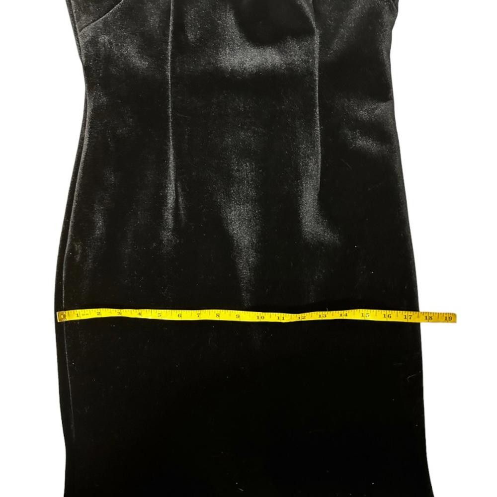 Designer Eliza J l Velvet One Shoulder Gown Size 8 Size M / US 6-8 / IT 42-44 - 9 Thumbnail
