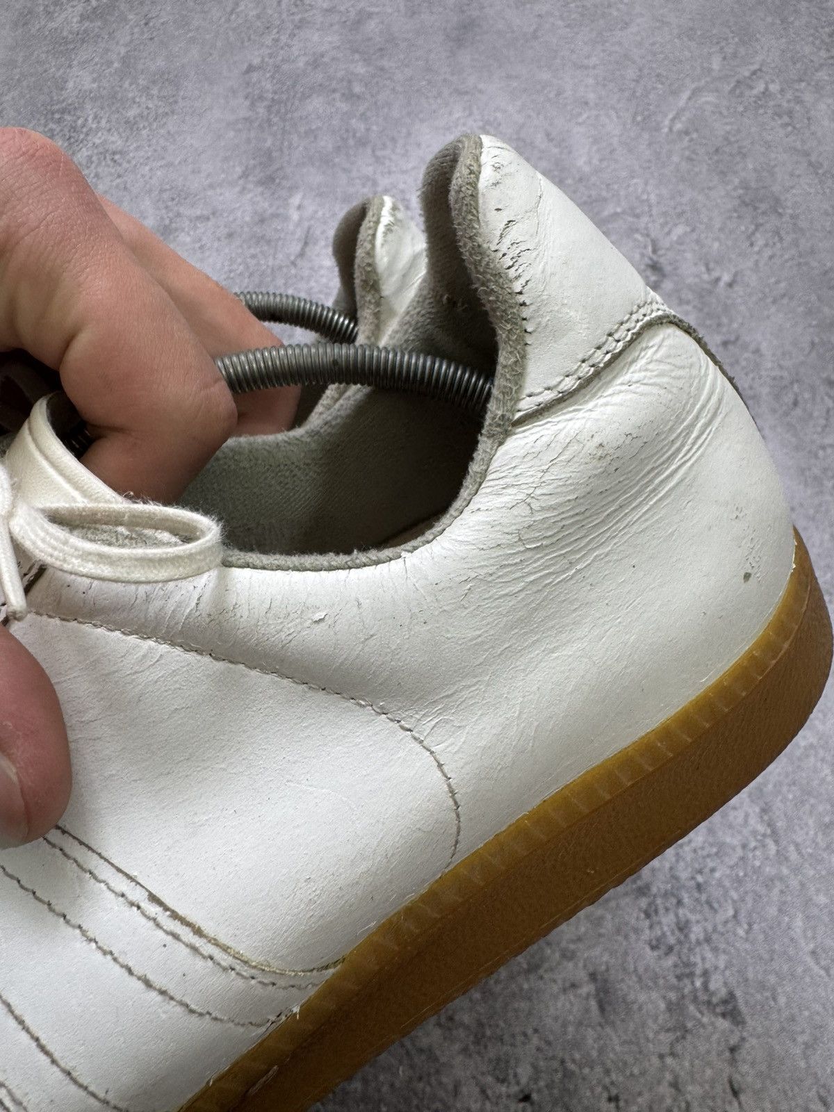 Vintage GAT Margiela style BW-sport 285 leather trainers shoes Size US 11.5 / EU 44-45 - 12 Thumbnail