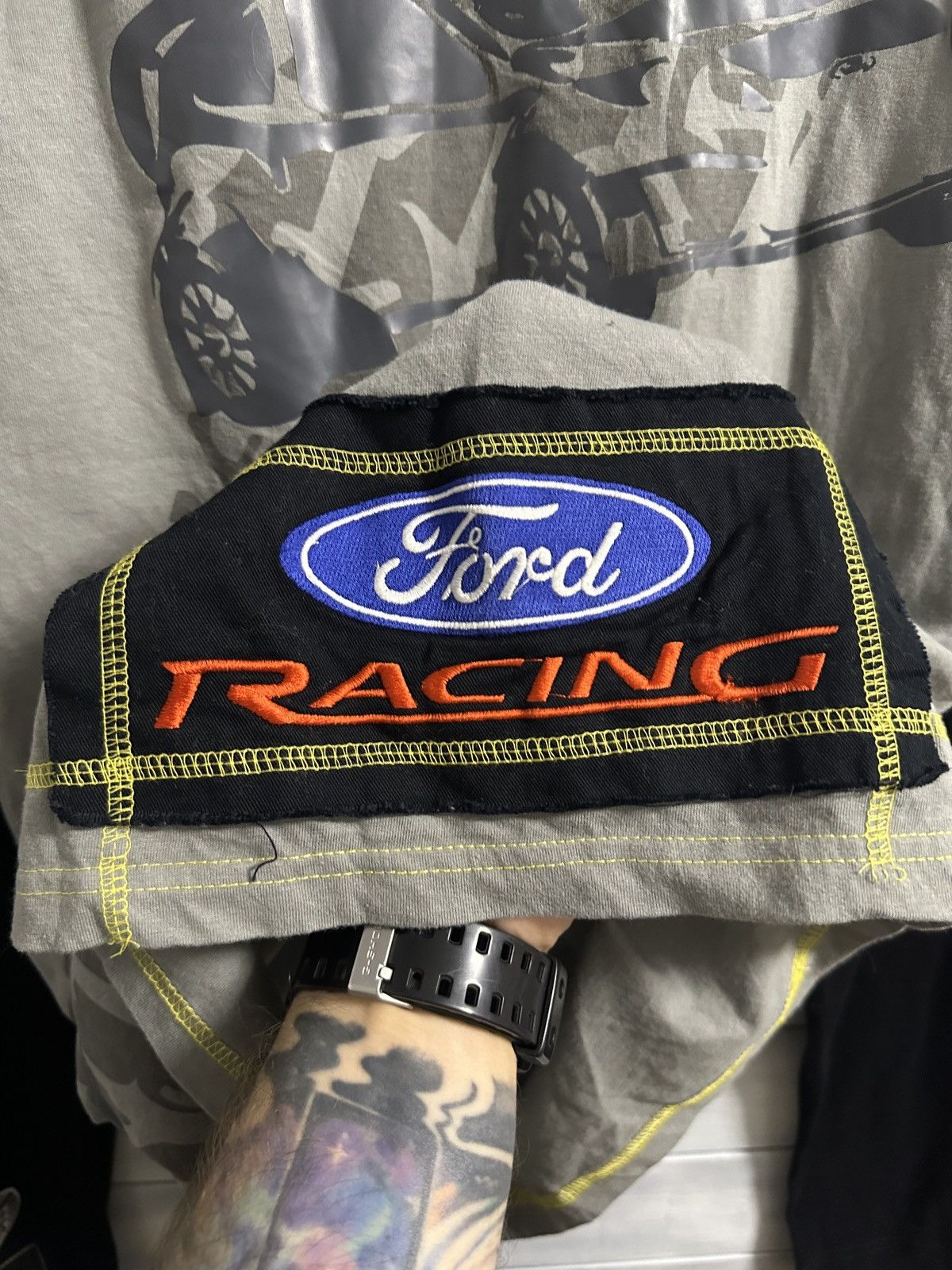 Ford Rare Vintage Ford Racing Long-Sleeve Moto Size US L / EU 52-54 / 3 - 6 Thumbnail