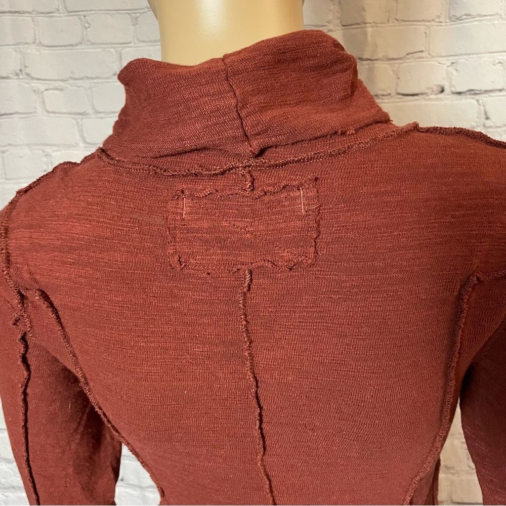 Free People New Free People Everyday Layering Garnet Grotto Top Turtlen Size XS / US 0-2 / IT 36-38 - 8 Thumbnail