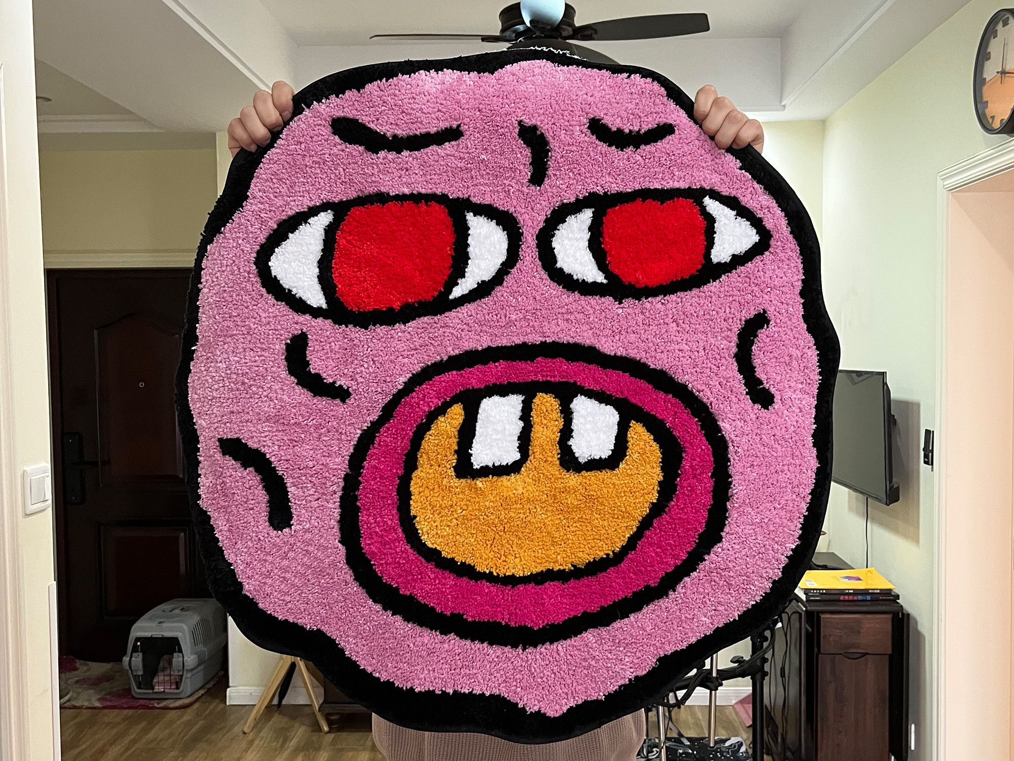 Other Cherry Bomb Cartoon Handmade Tufted Carpet Size ONE SIZE - 3 Thumbnail
