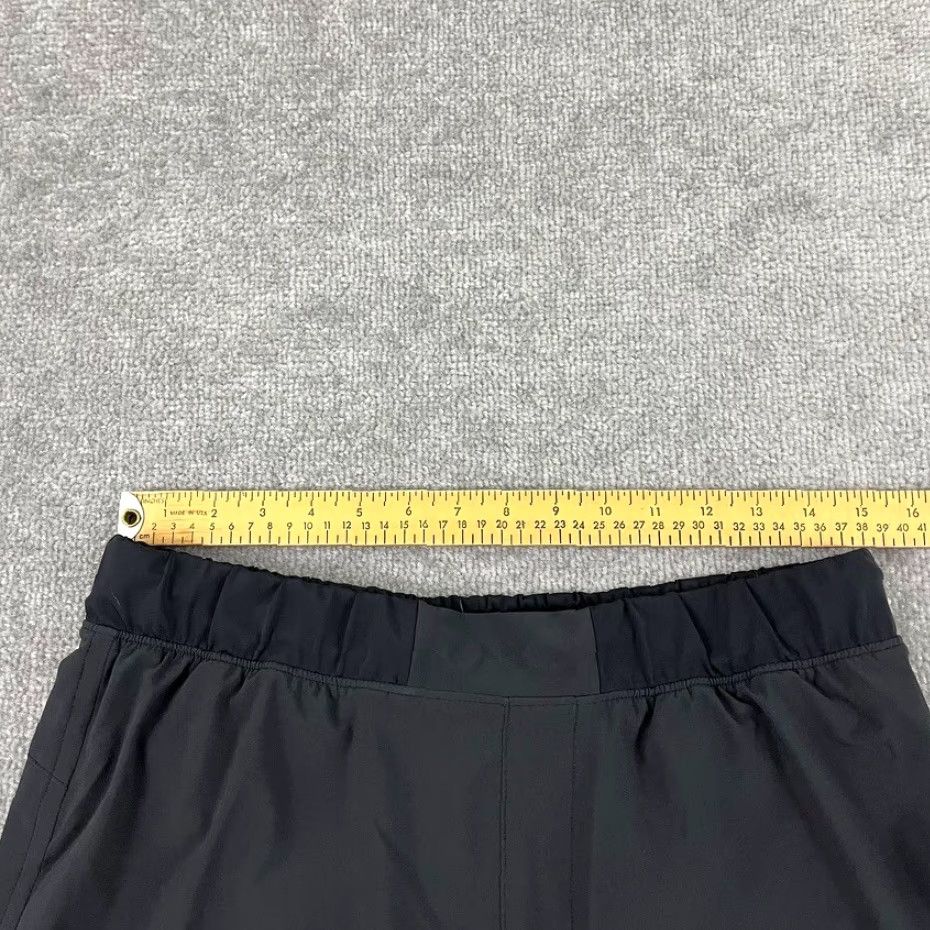 Ten Thousand Ten Thousand Fight Shorts Mens Medium 7" Black Lined Gym Training Grippy Waist Stretch Breathable Elastic Waist Regular Fit Casual Sports Workout Size US 31 - 6 Thumbnail