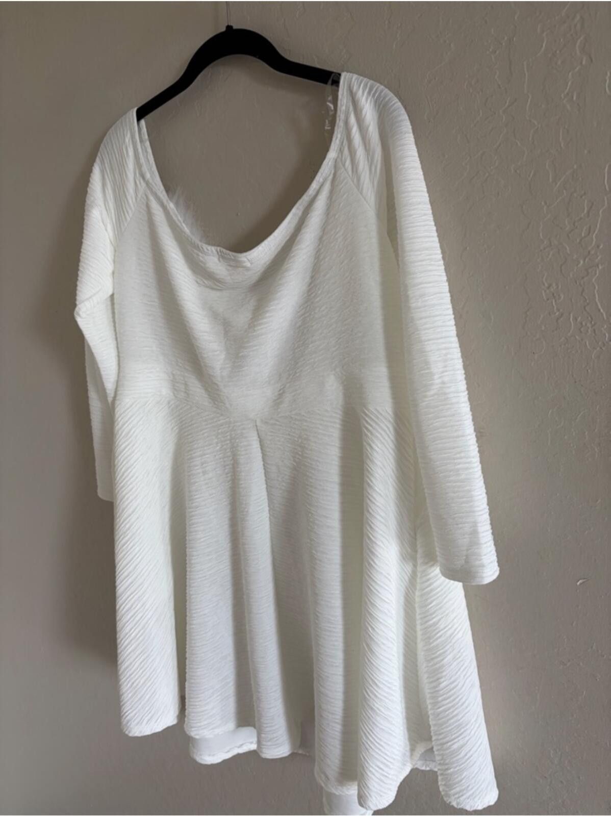Other Curvy Sense scoop -Neck Mini Dress Size XXL / US 16-18 / IT 52-54 - 6 Thumbnail