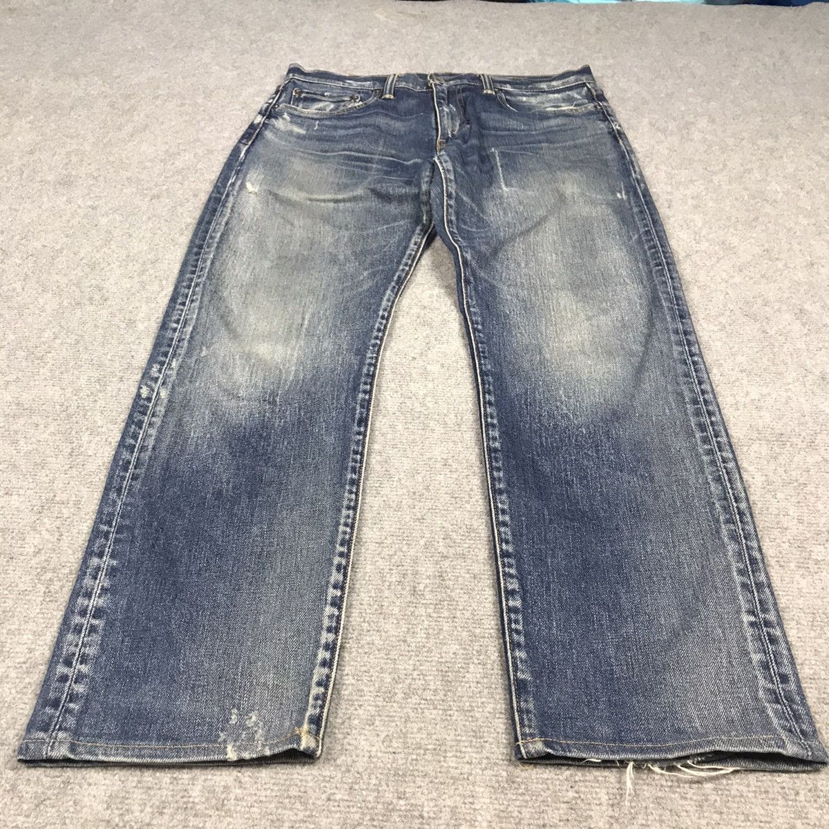 Japanese Brand × Levi's Vintage Clothing LEVIS 502 JAPAN BLUE FADED DENIM PANTS Size US 30 / EU 46 - 4 Thumbnail
