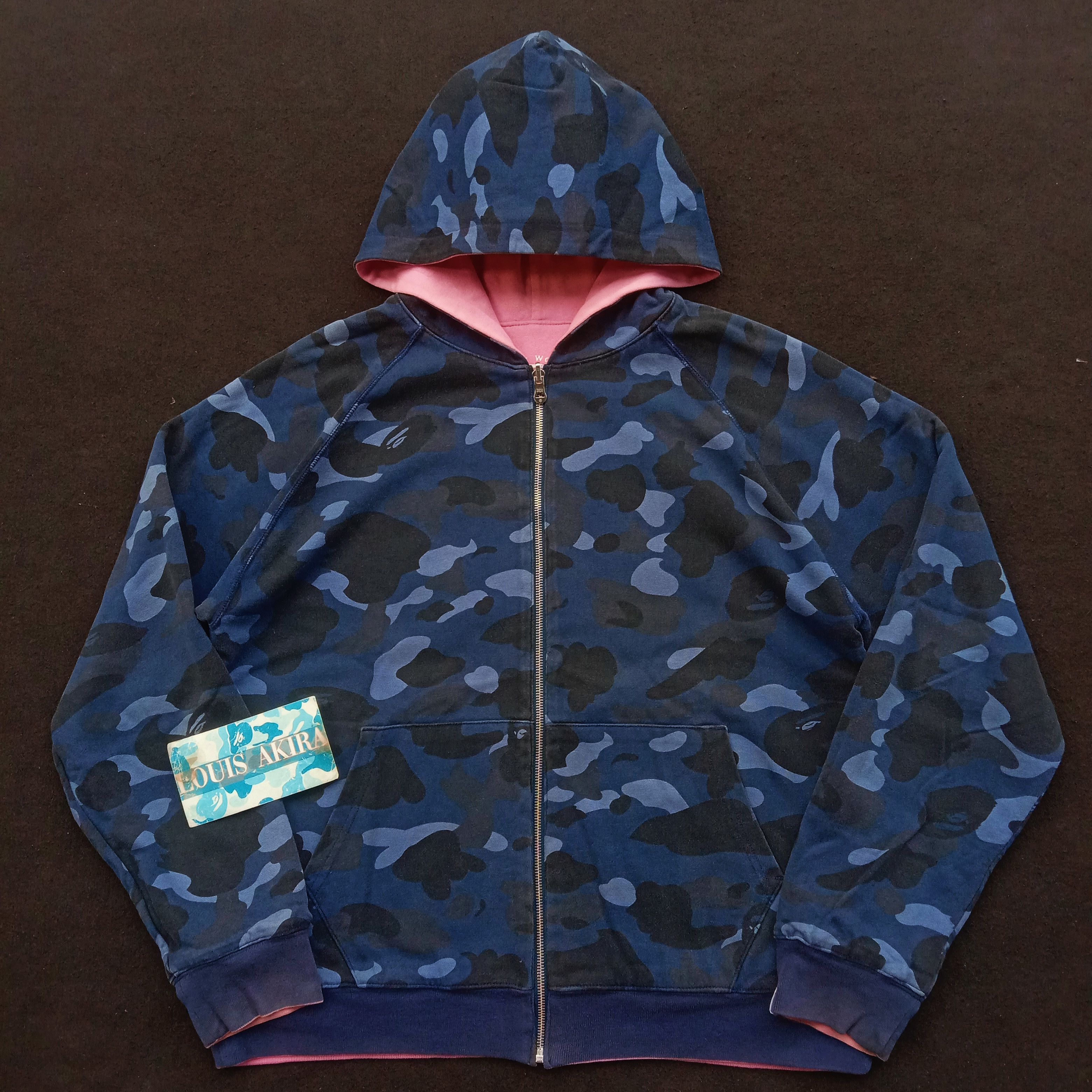 Bape 2007 Color Camo Reversible Zip Hoodie Size US M / EU 48-50 / 2 - 7 Thumbnail