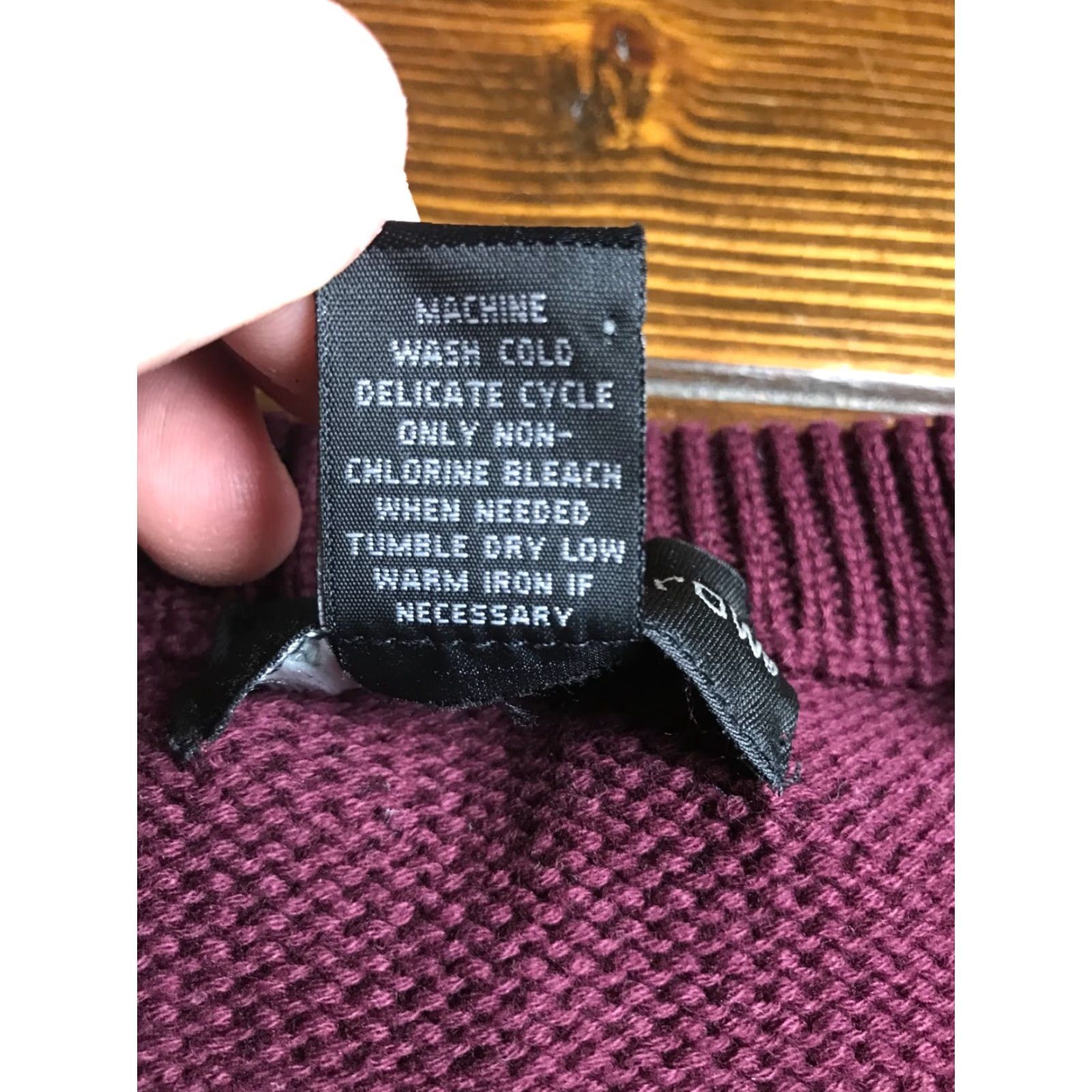 Croft & Barrow Croft & Barrow Sweater Men's L Marron Navy Blue White Stripe Knit Crewneck Pullover Size US L / EU 52-54 / 3 - 4 Thumbnail