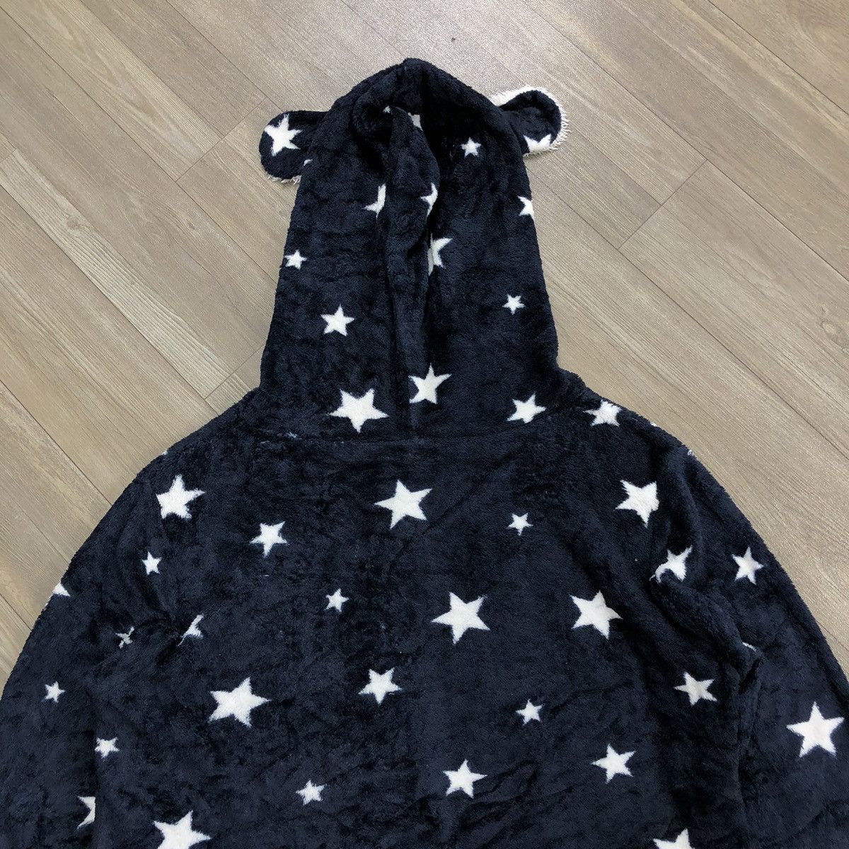 Beauty Beast × If Six Was Nine × mercibeaucoup Crazy🔥 Japanese Brand 3D Black Star Bear Ear Fleece Jacket Size US M / EU 48-50 / 2 - 11 Thumbnail