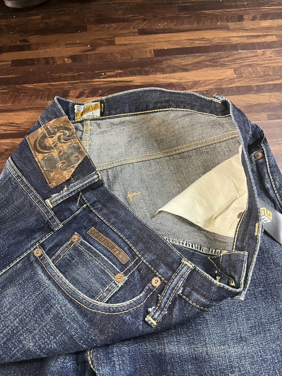 Other Corefighter Tropical Hell Raw Selvedge Denim Jeans Size US 34 / EU 50 - 3 Thumbnail