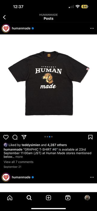 Human Made Human Made “Graphic T-Shirt #6” | Grailed